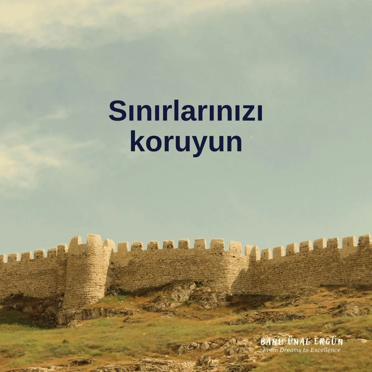 Sınırlarınızı koruyun